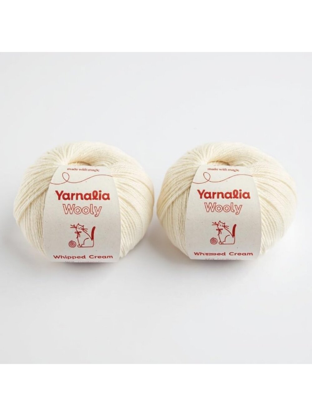 Ultra-Soft Superwash Merino Wool Yarn 2-Pack, Worsted Weight for Knitting